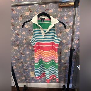 Ralph Lauren Women’s Polo Shirt Dress - White, Green, Blue, Pink *READ CAPTION*